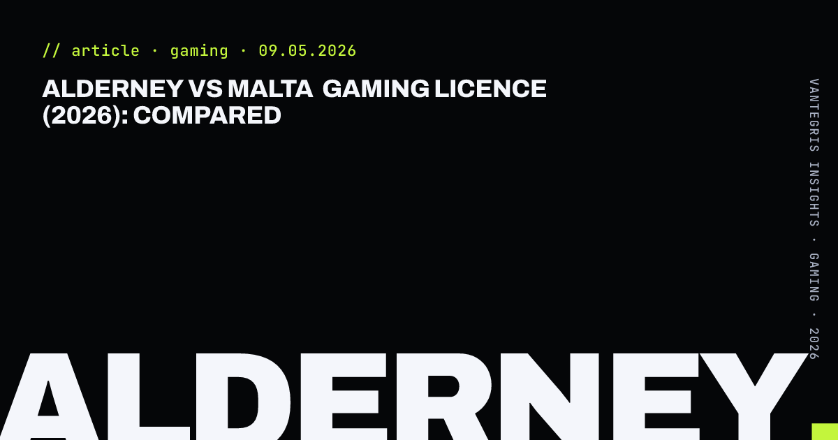 Alderney vs Malta Gaming Licence (2026): Compared — article cover