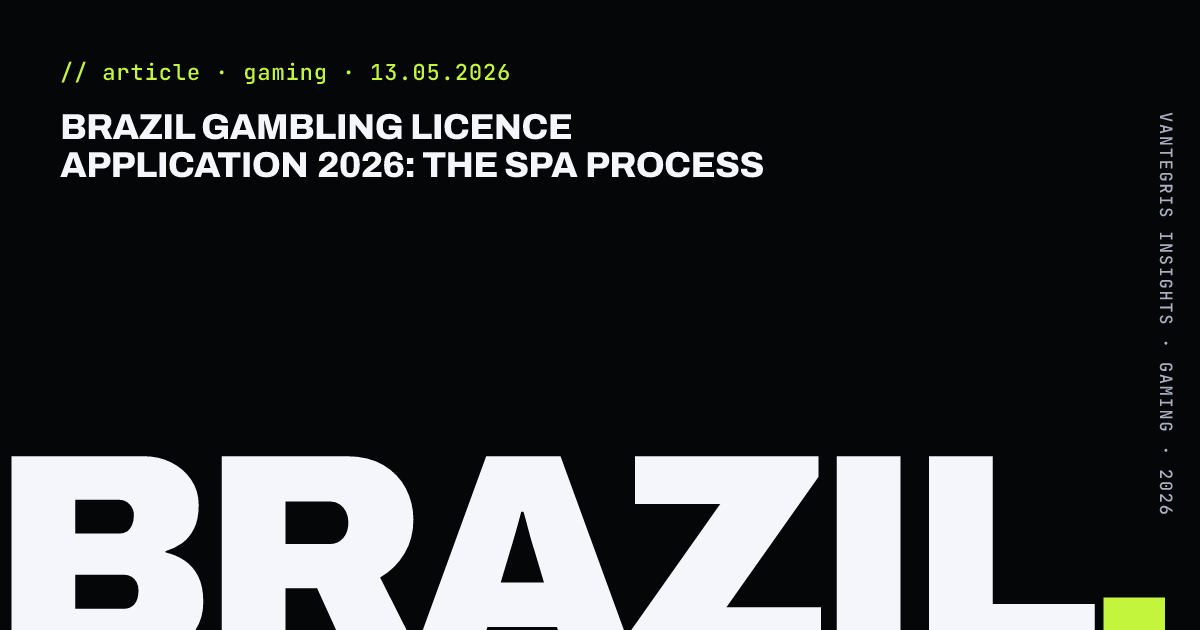 Brazil Gambling Licence Application 2026: The SPA Process — article cover