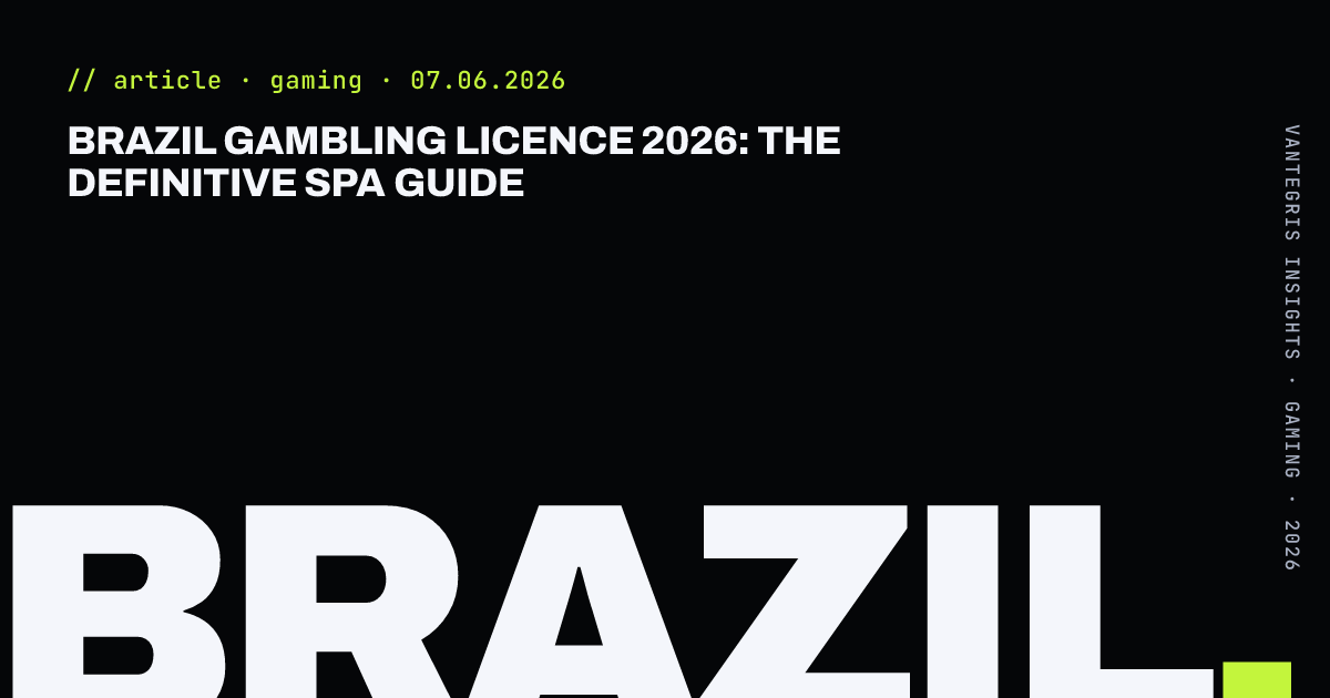 Brazil Gambling Licence 2026: The Definitive SPA Guide — article cover