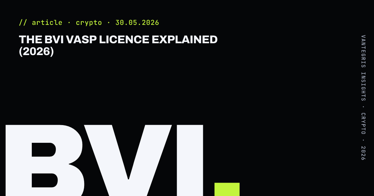 The BVI VASP Licence Explained (2026) — article cover