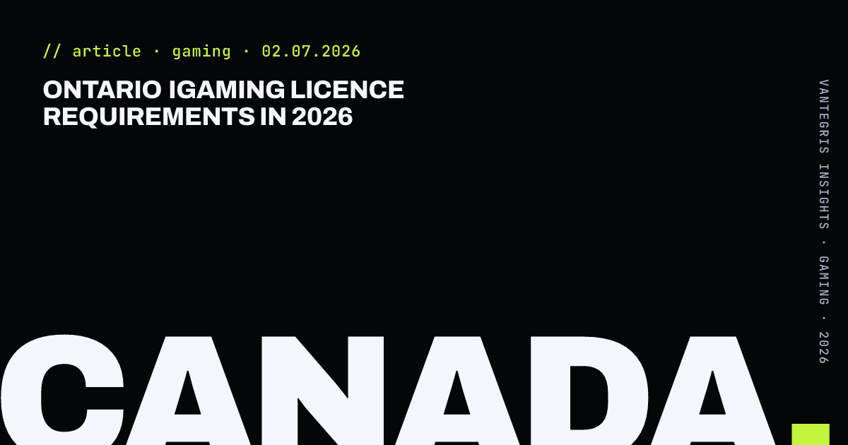 Ontario iGaming Licence Requirements in 2026 — article cover