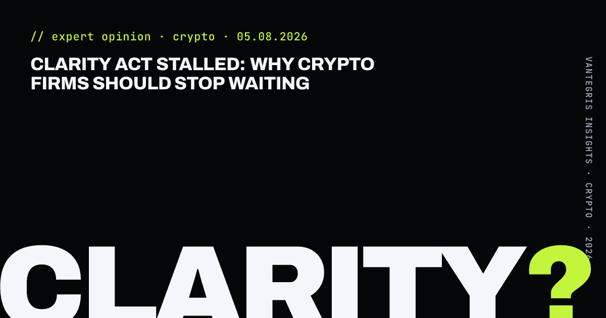 CLARITY Act Stalled: Why Crypto Firms Should Stop Waiting — article cover