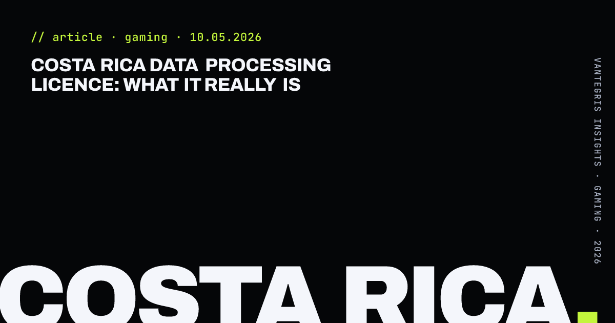 Costa Rica Data Processing Licence: What It Really Is — article cover