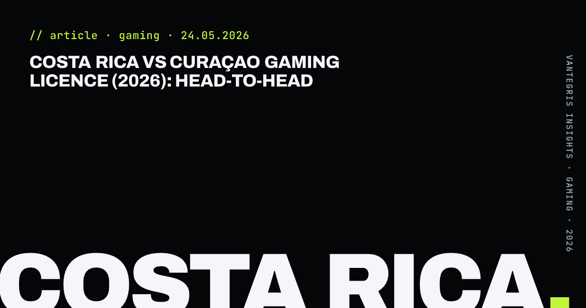 Costa Rica vs Curaçao Gaming Licence (2026): Head-to-Head — article cover