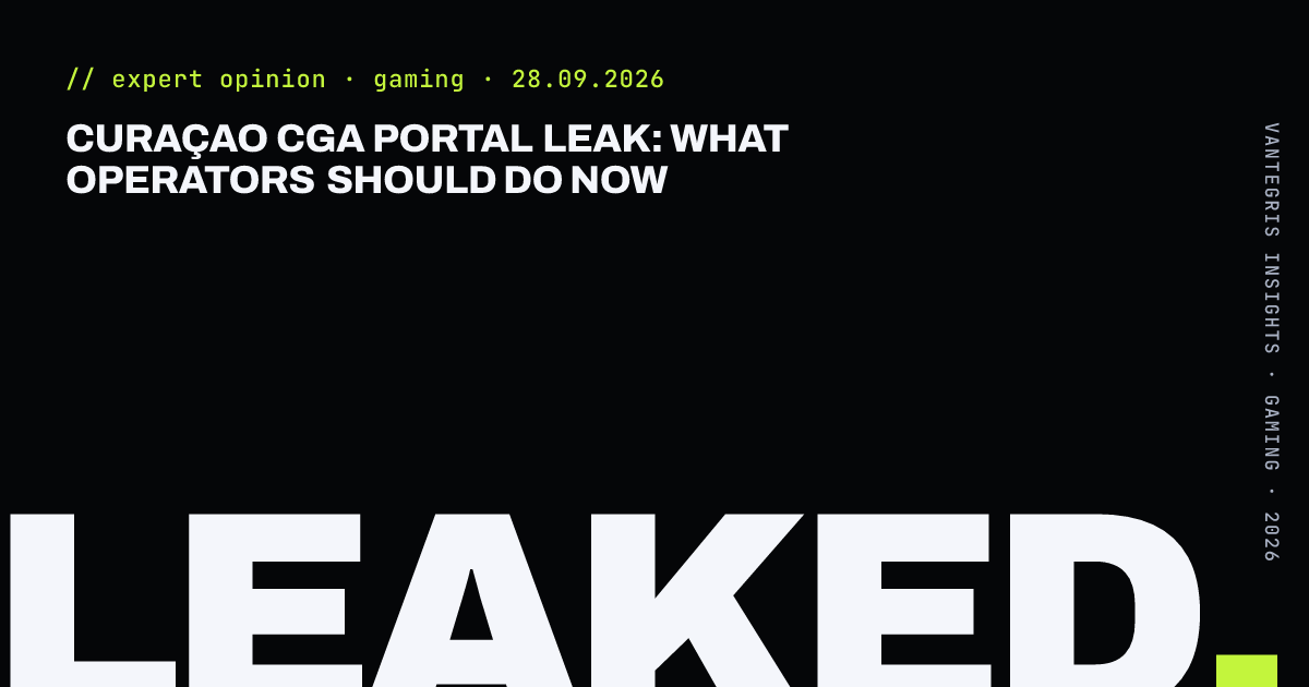 Curaçao CGA Portal Leak: What Operators Should Do Now — article cover