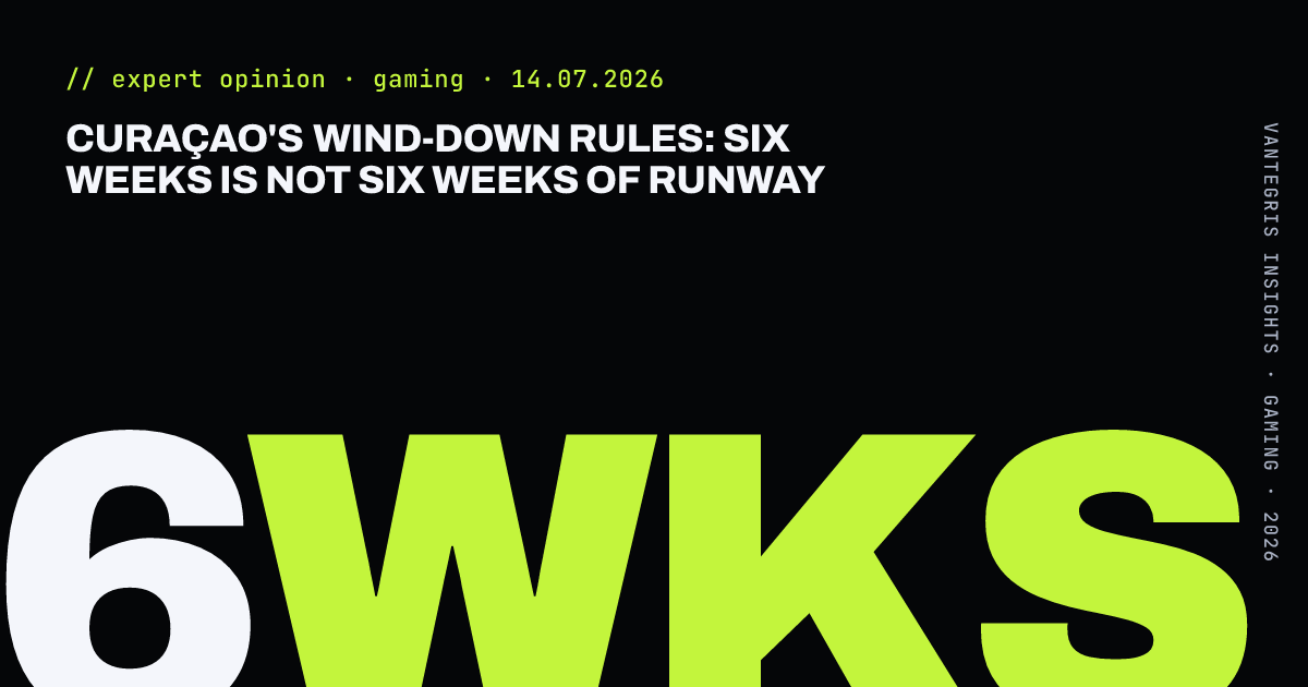 Curaçao's Wind-Down Rules: Six Weeks Is Not Six Weeks of Runway — article cover
