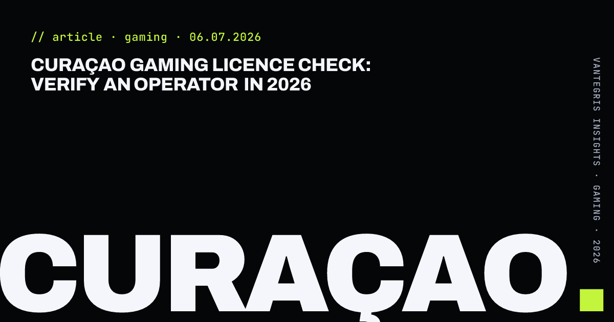 Curaçao Gaming Licence Check: Verify an Operator in 2026 — article cover