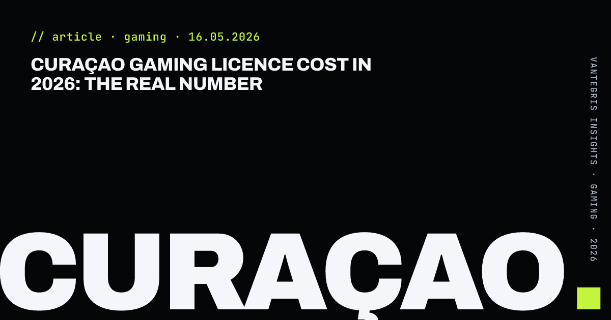 Curaçao Gaming Licence Cost in 2026: The Real Number — article cover