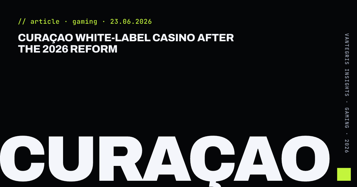 Curaçao White-Label Casino After the 2026 Reform — article cover