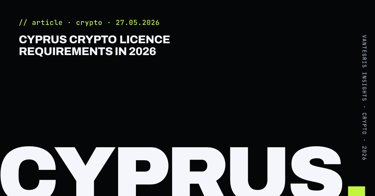 Cyprus Crypto Licence Requirements in 2026 — article cover