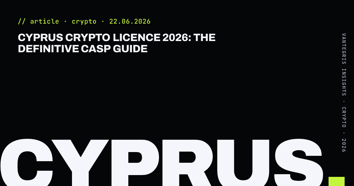 Cyprus Crypto Licence 2026: The Definitive CASP Guide — article cover