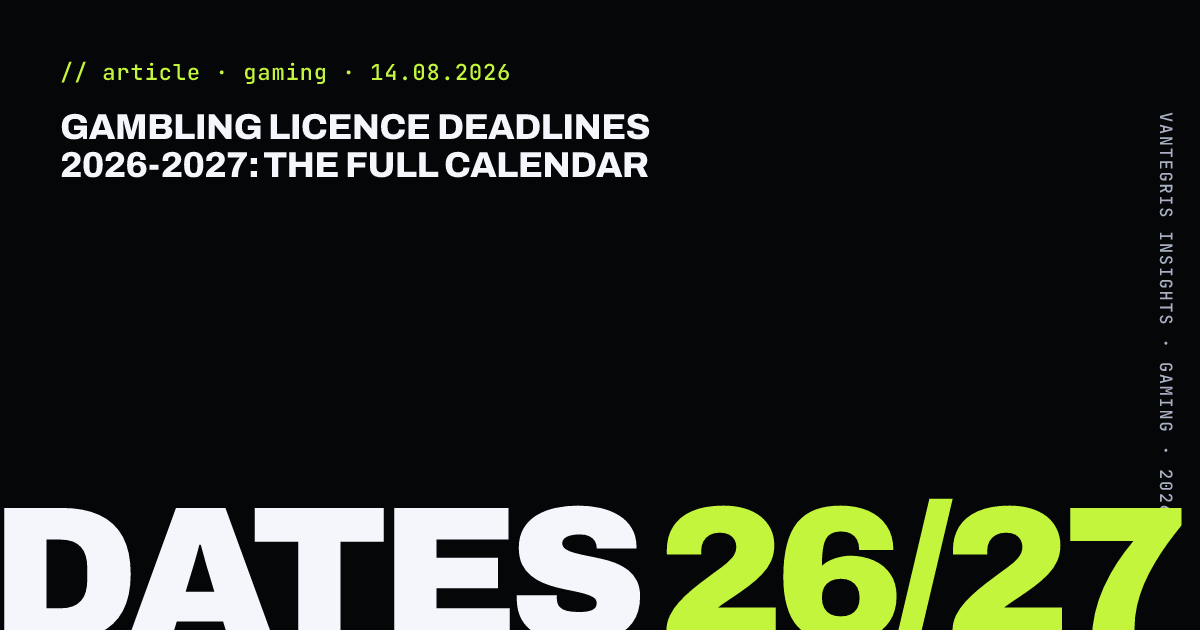 Gambling Licence Deadlines 2026-2027: The Full Calendar — article cover