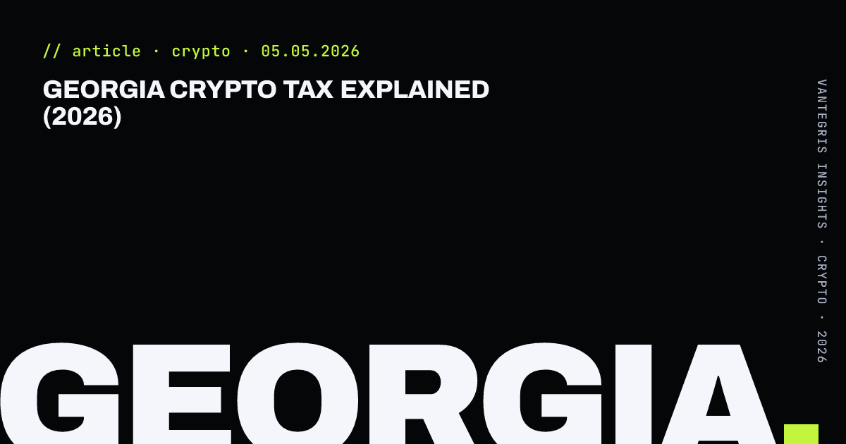 Georgia Crypto Tax Explained (2026) — article cover