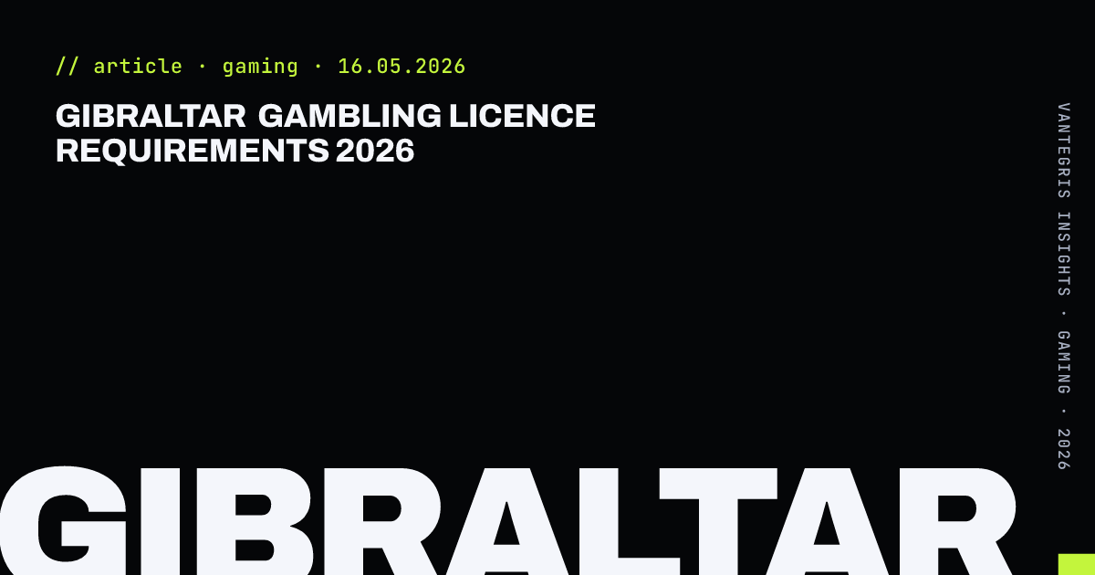 Gibraltar Gambling Licence Requirements 2026 — article cover