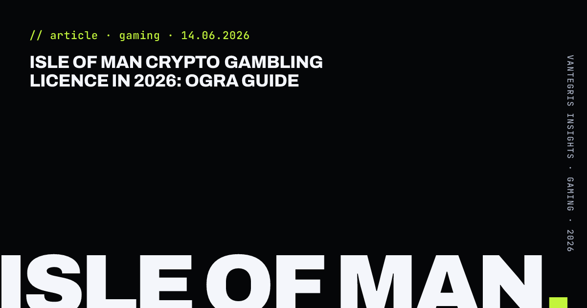 Isle of Man Crypto Gambling Licence in 2026: OGRA Guide — article cover