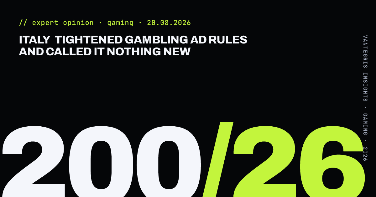 Italy Tightened Gambling Ad Rules and Called It Nothing New — article cover