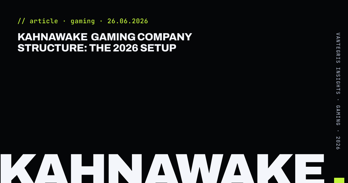 Kahnawake Gaming Company Structure: The 2026 Setup — article cover