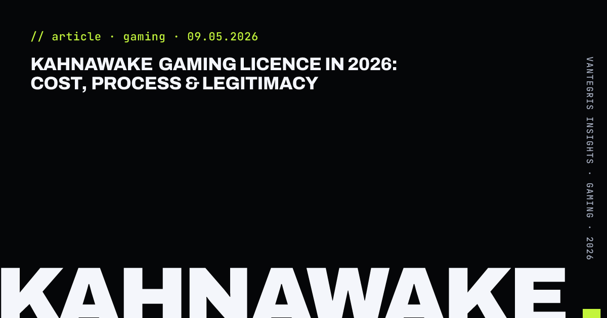 Kahnawake Gaming Licence in 2026: Cost, Process & Legitimacy — article cover