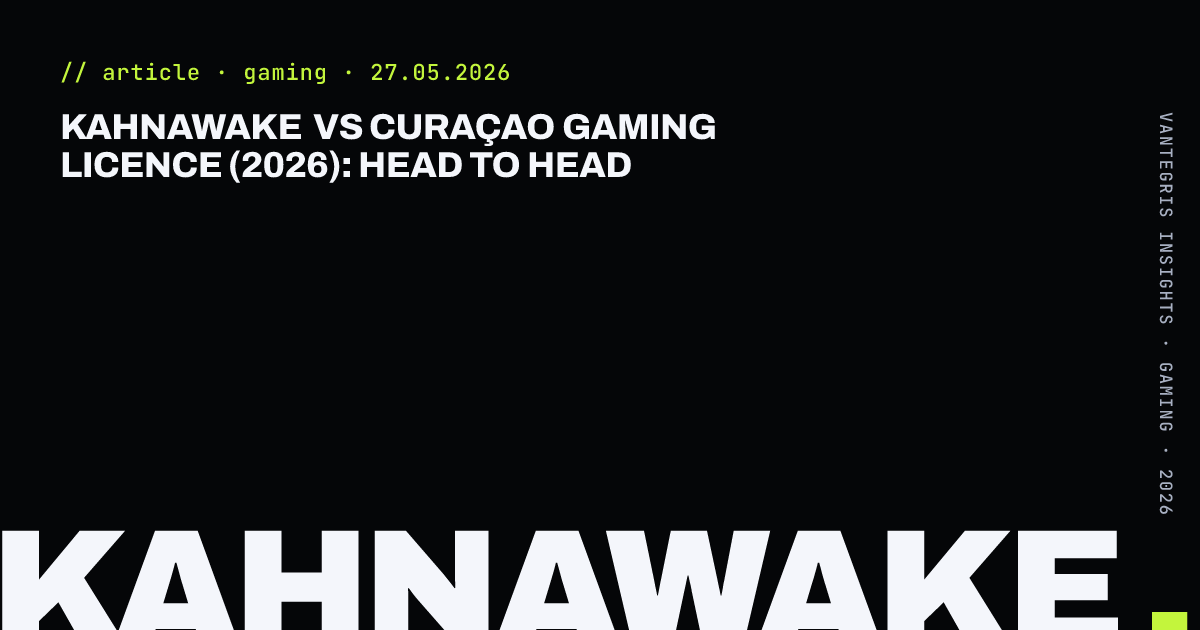 Kahnawake vs Curaçao Gaming Licence (2026): Head to Head — article cover