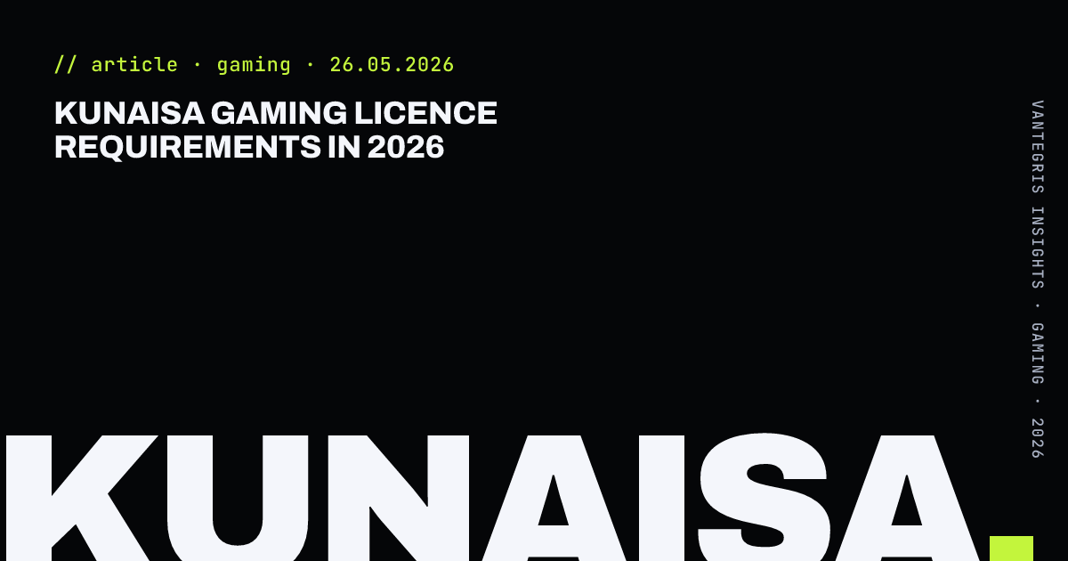 KUNAISA Gaming Licence Requirements in 2026 — article cover