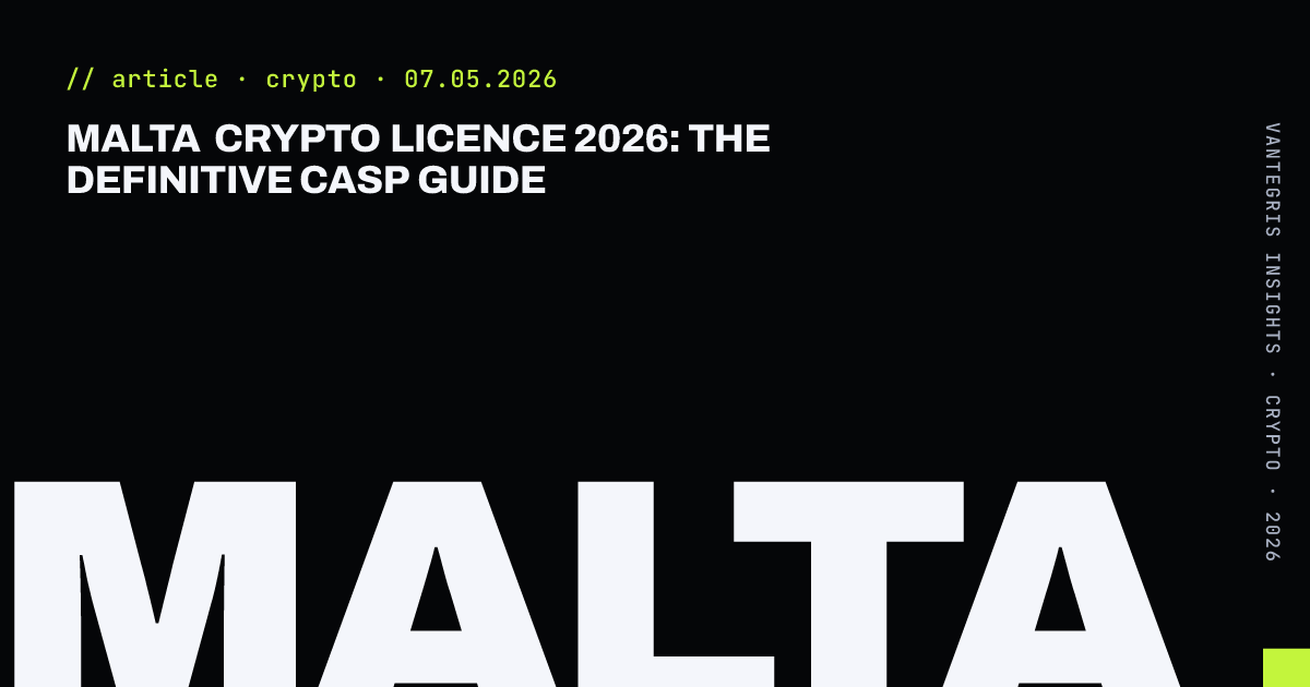 Malta Crypto Licence 2026: The Definitive CASP Guide — article cover