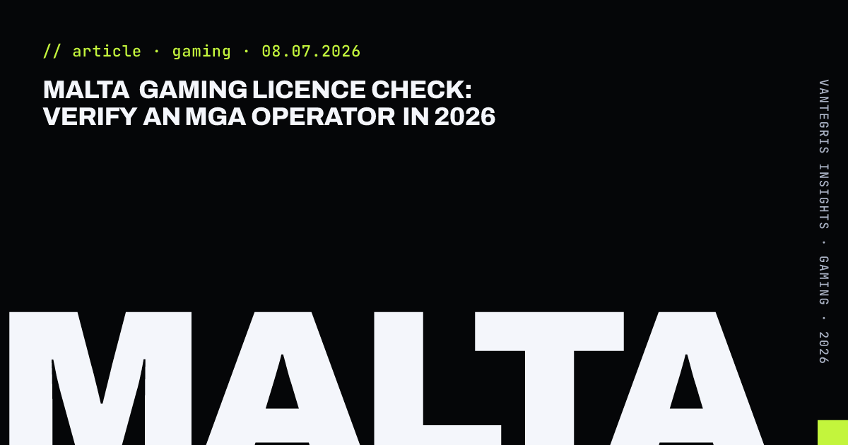 Malta Gaming Licence Check: Verify an MGA Operator in 2026 — article cover