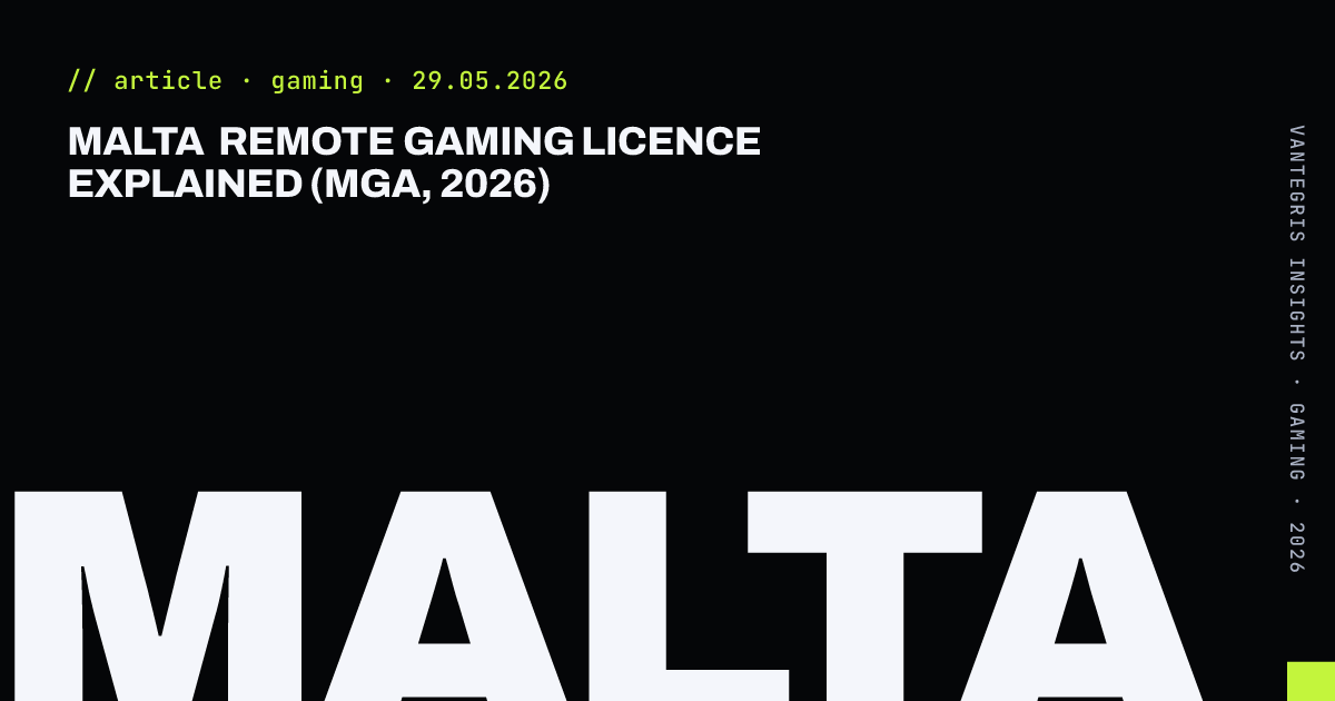 Malta Remote Gaming Licence Explained (MGA, 2026) — article cover