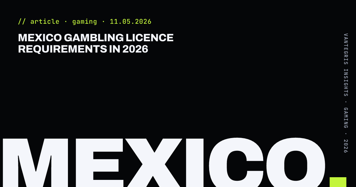Mexico Gambling Licence Requirements in 2026 — article cover