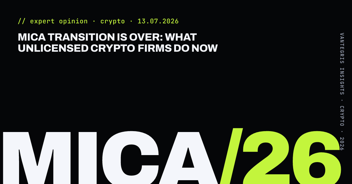 MiCA Transition Is Over: What Unlicensed Crypto Firms Do Now — article cover