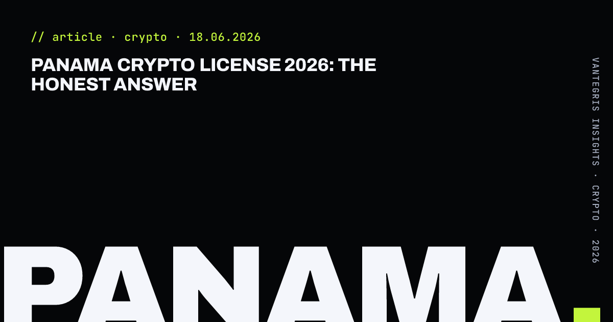 Panama Crypto License 2026: The Honest Answer — article cover