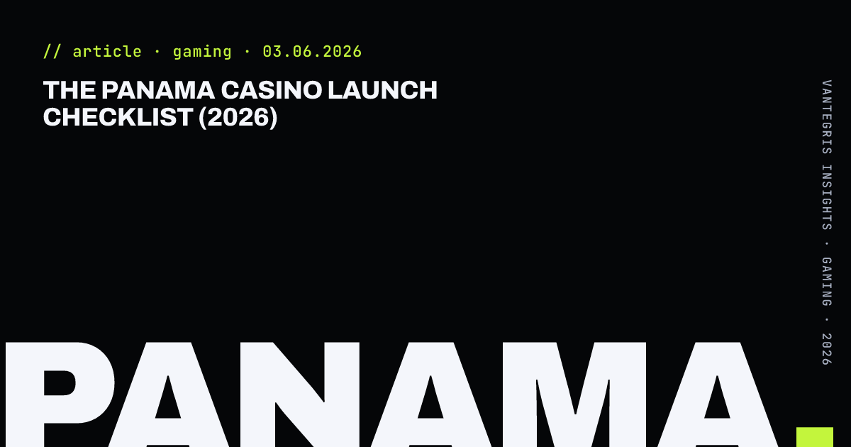 The Panama Casino Launch Checklist (2026) — article cover