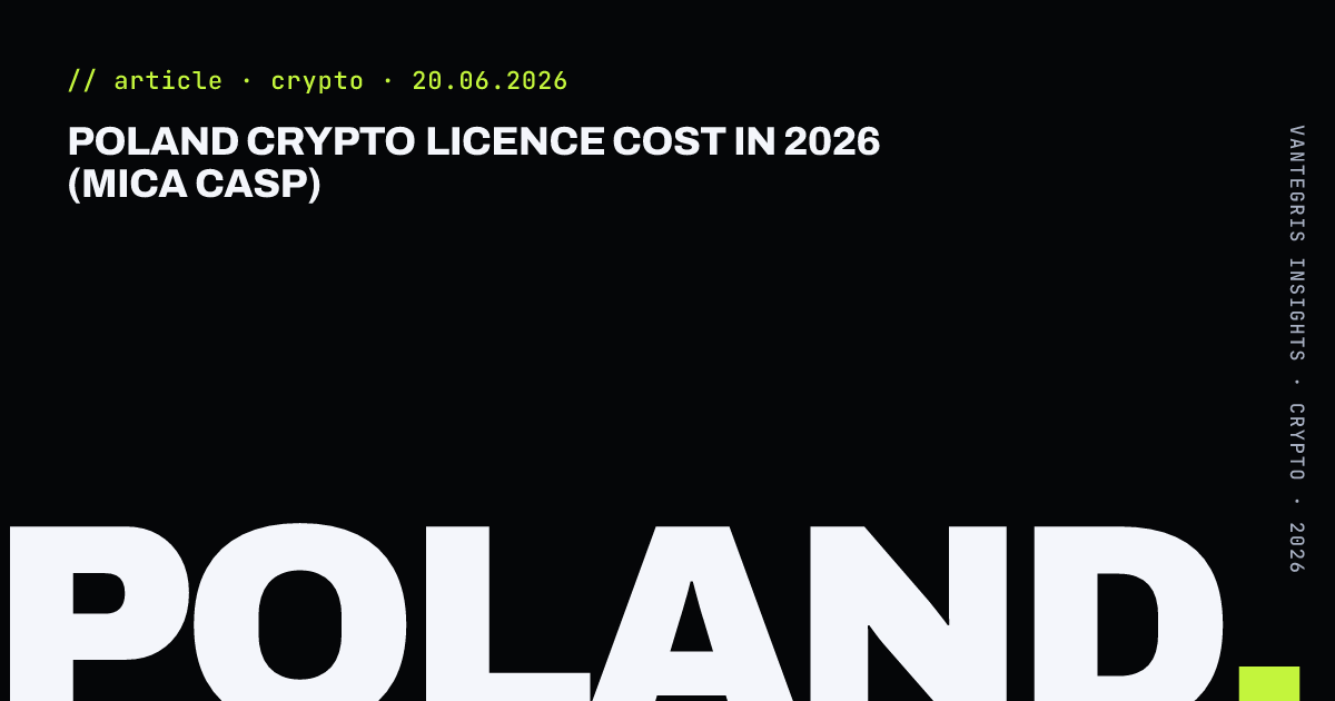 Poland Crypto Licence Cost in 2026 (MiCA CASP) — article cover