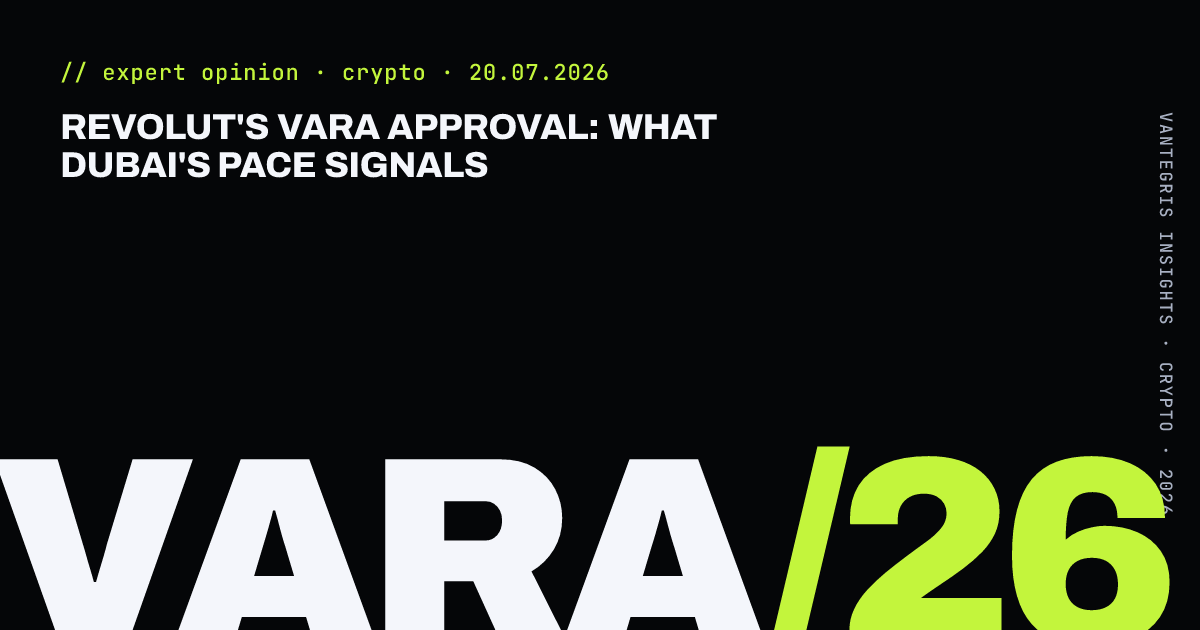 Revolut's VARA Approval: What Dubai's Pace Signals — article cover