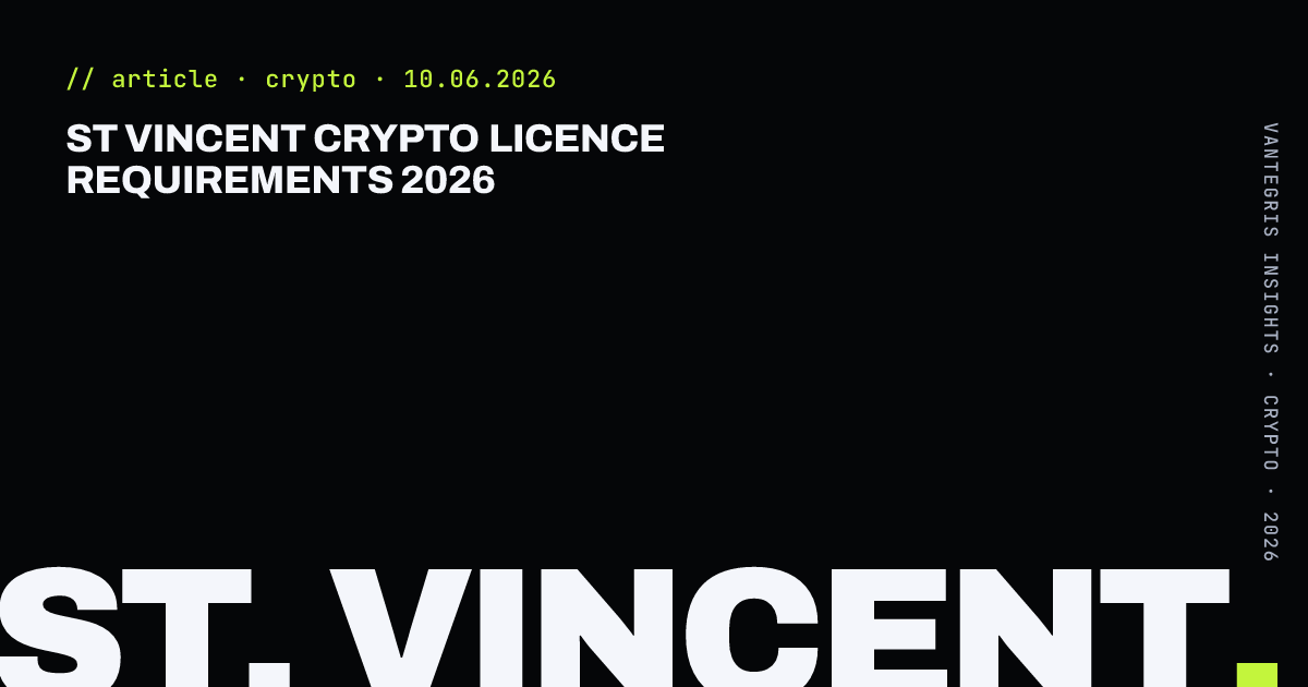 St Vincent Crypto Licence Requirements 2026 — article cover