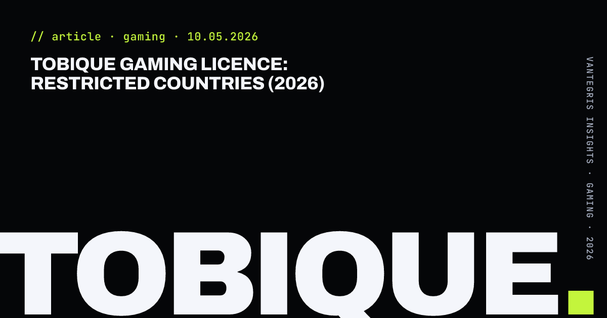 Tobique Gaming Licence: Restricted Countries (2026) — article cover