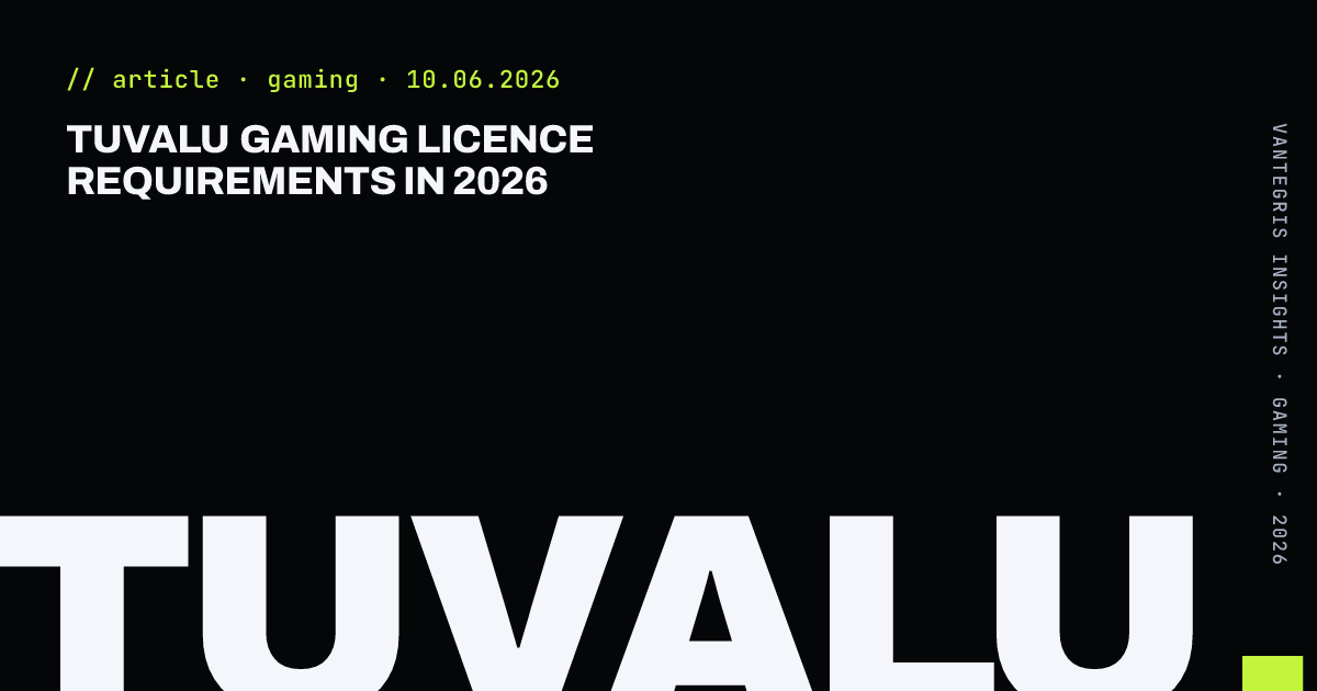 Tuvalu Gaming Licence Requirements in 2026 — article cover