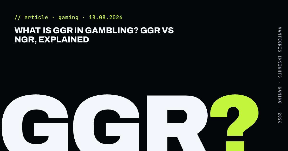 What Is GGR in Gambling? GGR vs NGR, Explained — article cover
